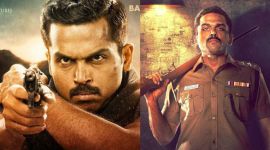 karthi image, Theeran Adhigaram Ondru first look posters, Theeran Adhigaram Ondru story