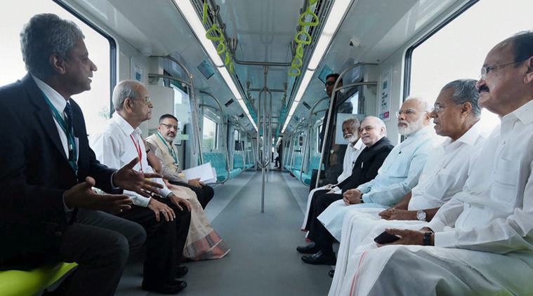 kochi metro, pm narendra modi, Kummanam Rajasekharan, pinarayi vijayan, cpm, bjp, kerala bjp, modi-kochi metro, kerala news, indian express