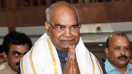 Ram Nath Kovind, Ram Nath Kovind NDA presidential candidate, Kovind, Lok Sabha MP R Radhakrishnan, All India NR Congress chief N Rangasamy, indian express news
