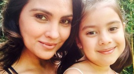 Lara Dutta, Lara Dutta daughter, Saira, Saira Bhupathi, mahesh bhupathi, indian express