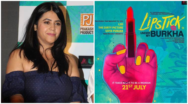 Ekta Kapoor On Lipstick Under My Burkha Not Cbfc Middle Finger On