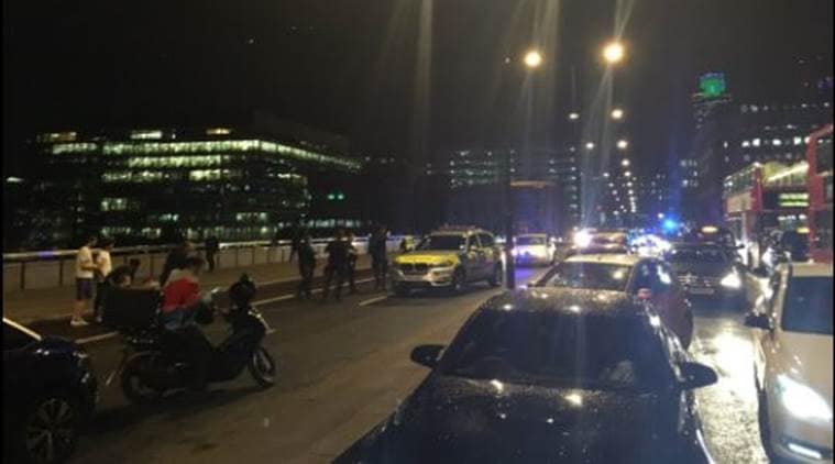 London Bridge Attack: Militants drive van into people on London Bridge ...