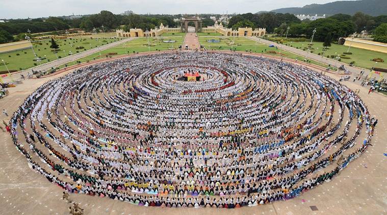 International Yoga Day 2017: With more than 8000 students, India