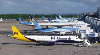 manchester, manchester airport, Manchester airport evacuation, airport bomb, indian express, world news