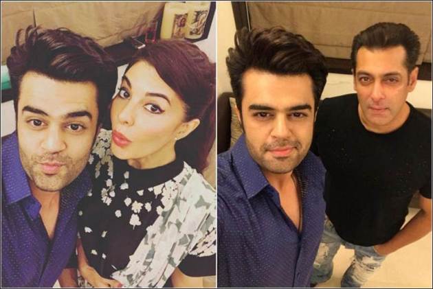 maniesh paul, maniesh paul salman khan, salmna khan images, salman khan eid party 2017