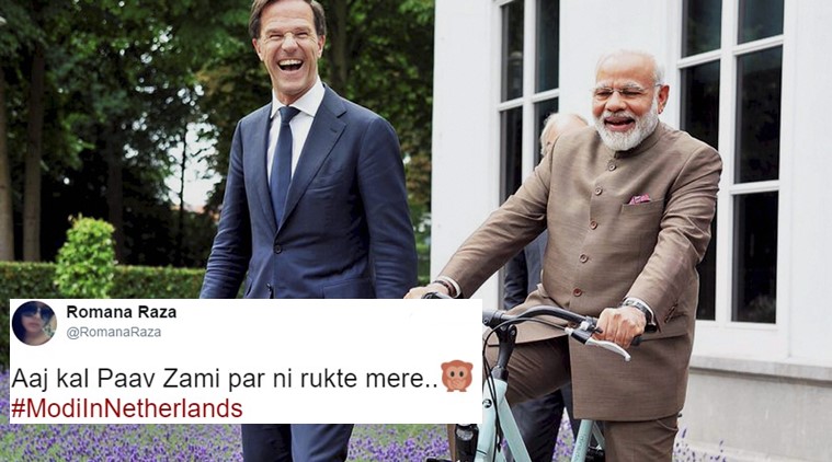 Twitterati have a field day after Dutch PM gifts Narendra Modi a cycle ...