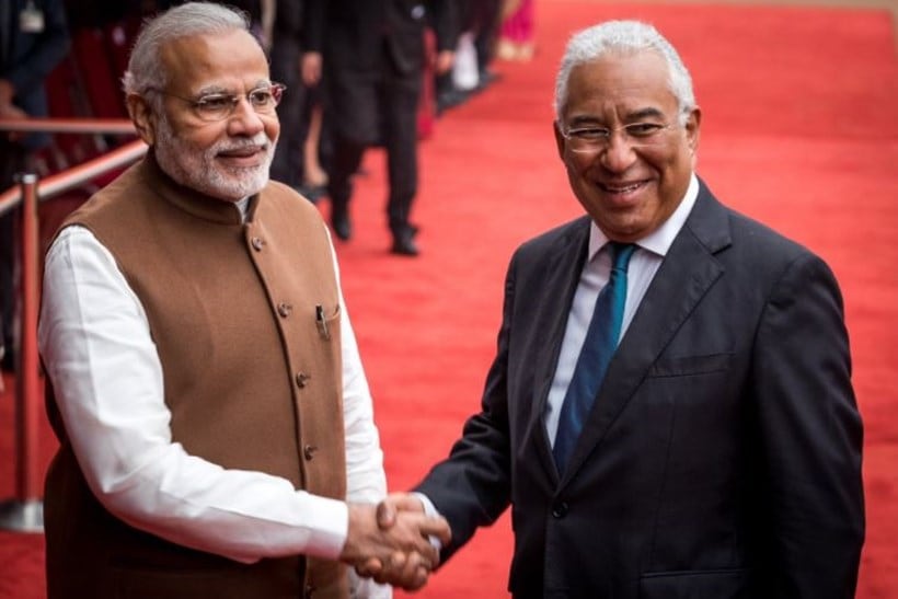 Modi Meets Portuguese Counterpart In Lisbon, First Ever Bilateral Visit ...