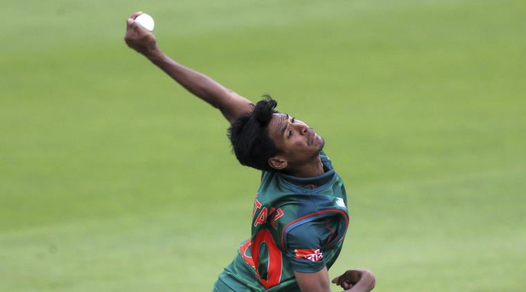 mustafizur rahman, india vs bangladesh, icc champions trophy, indian express