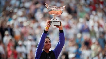 rafael nadal, french open, nadal records, indian express