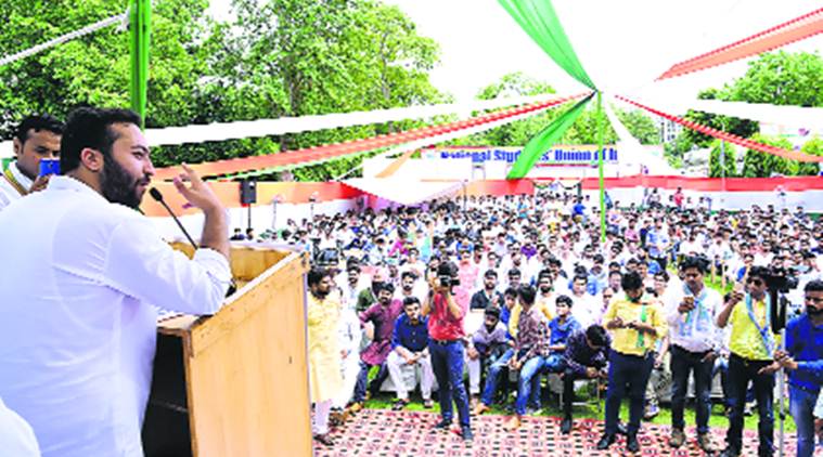 Fairoz Khan, NSUI president, NSUI, Congress youth wing