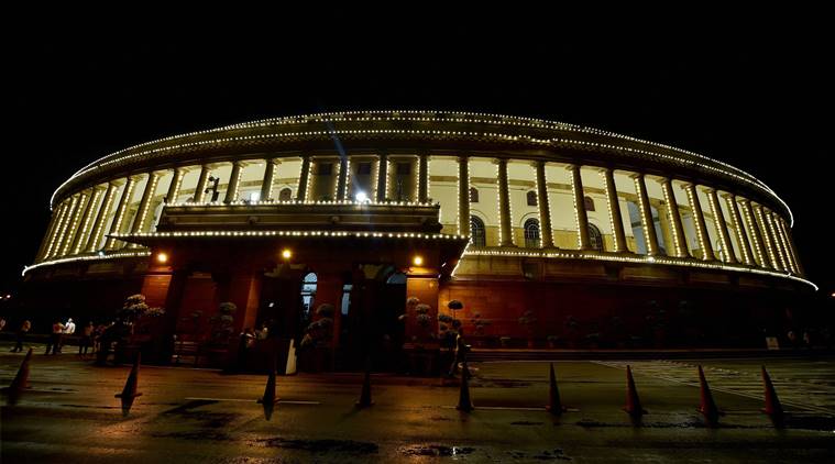 GST rollout, GST launch, Parliament, Parliament Central Hall, GST, Narendra Modi, Pranab Mukherjee, Parliament lit up, Midnight Parliament session