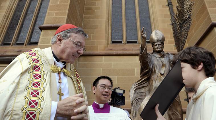 adviser to Pope Francis, Cardinal Pell, charged child sex abuse in Australia | World News,The Indian Express