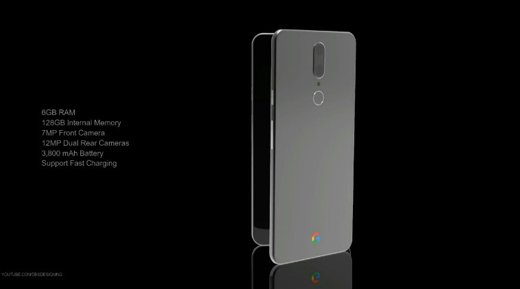 Google Pixel 2 with slim bezels, dual rear camera imagined in concept ...