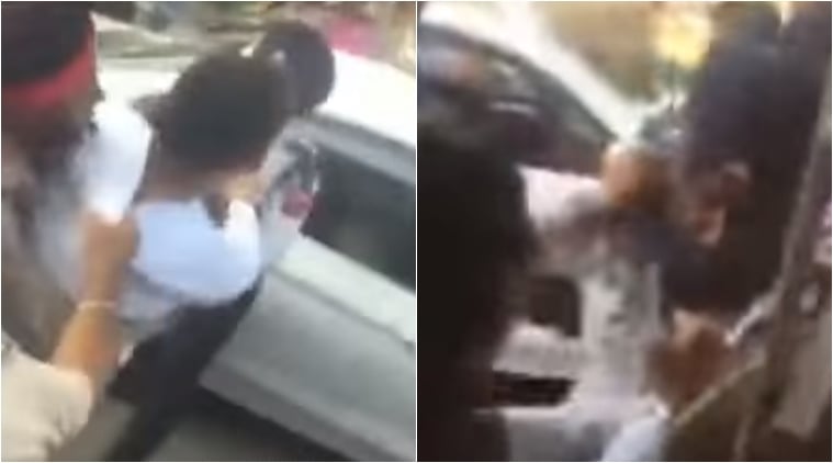 WATCH: Punjab businessman slaps policeman in this SHOCKING viral video ...