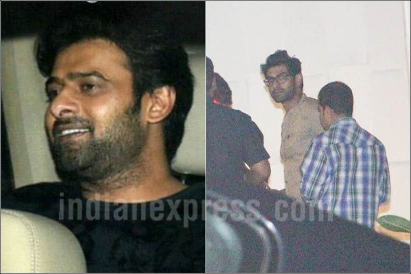 karan johar party, prabhas, rana daggubati, karan johar prabhas, karan johar rana daggubati, karan johar party images