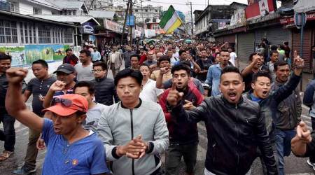 gjm, supporter shot dead, darjeeling protest, hills violence, west bengal, gorkha janmukti morcha, indian express