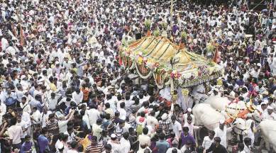 Sant Tukaram, Sant Dnyaneshwar, palkhi processions, Sangamwadi Bridge, pune, pune news, indian express news