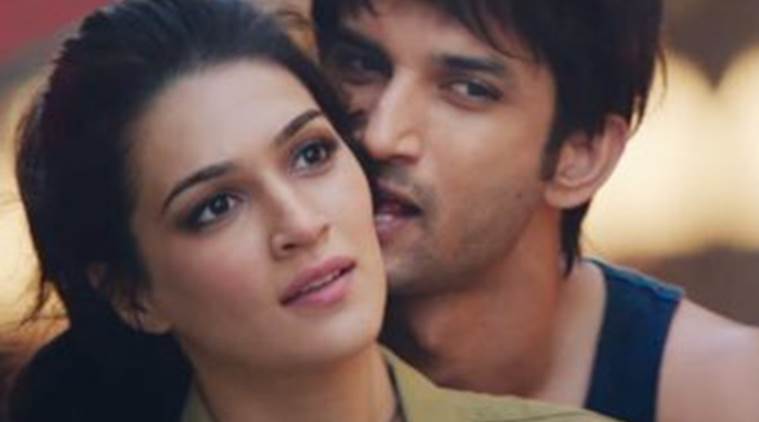 Image result for Sushant singh and kriti sanon hot