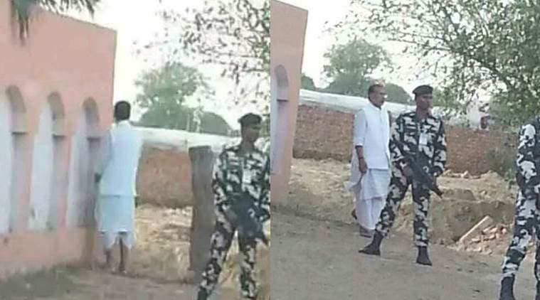 Radha Mohan Singh, Radha Mohan Singh urinating, BJP minister, Radha mohan video,