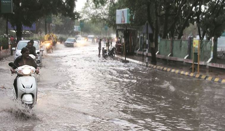 saurashtra rains, saurashtra floods, gujarat rains, rains in saurashtra, monsson, rain news, indian express news