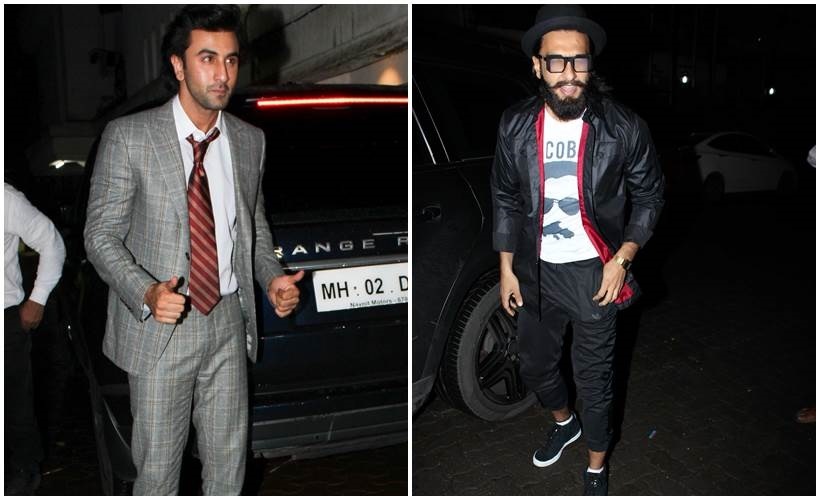 ranveer singh, ranbir kapoor