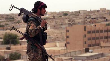 Syrian Democratic Force fighter, Syria,