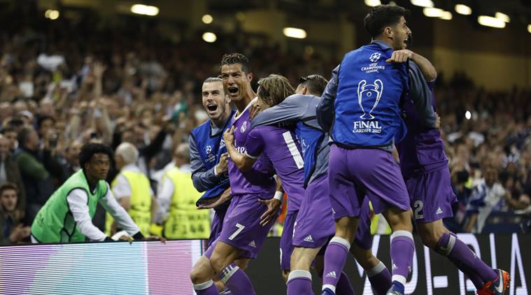 Cristiano Ronaldo makes Champions League final history with goal against  Juventus