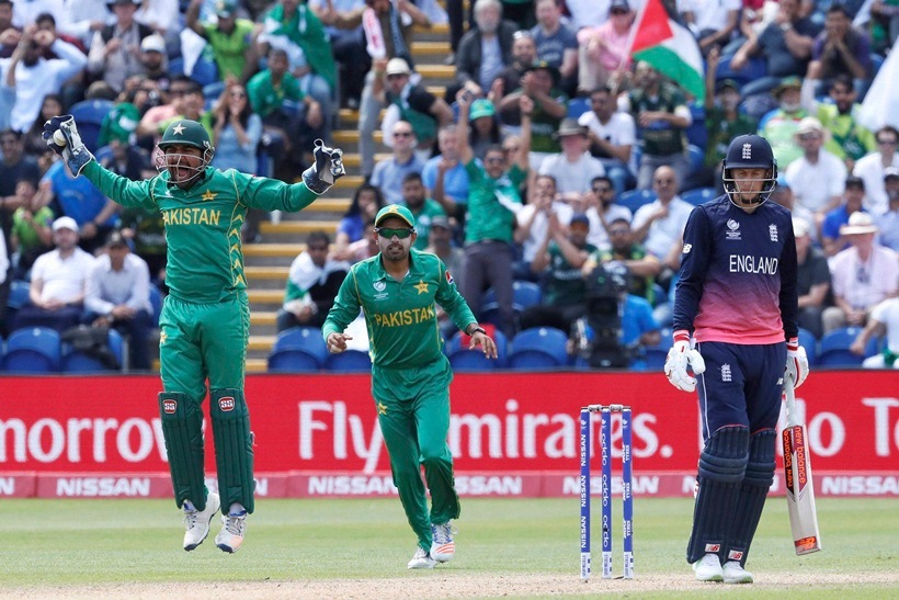 Pakistan vs England, Pak vs Eng, Hasan Ali, Rumman Raees, ICC Champions Trophy 2017, Cricket photos, Pak vs Eng photos, Indian Express