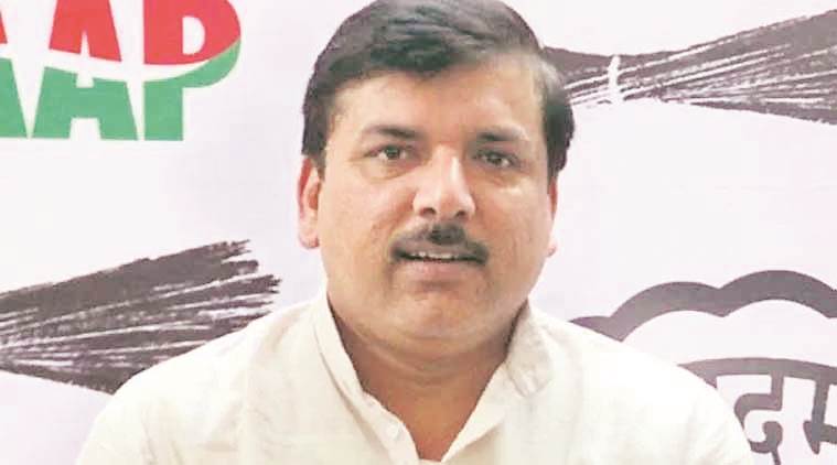 Sanjay singh, aap, samajwadi party, fund allocation, beautification ayodhya, dashrath mahal,
