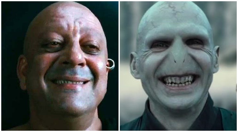 sanjay dutt, voldemort, sanjay dutt voldemort, voldemort bollywood, harry potter bollywood