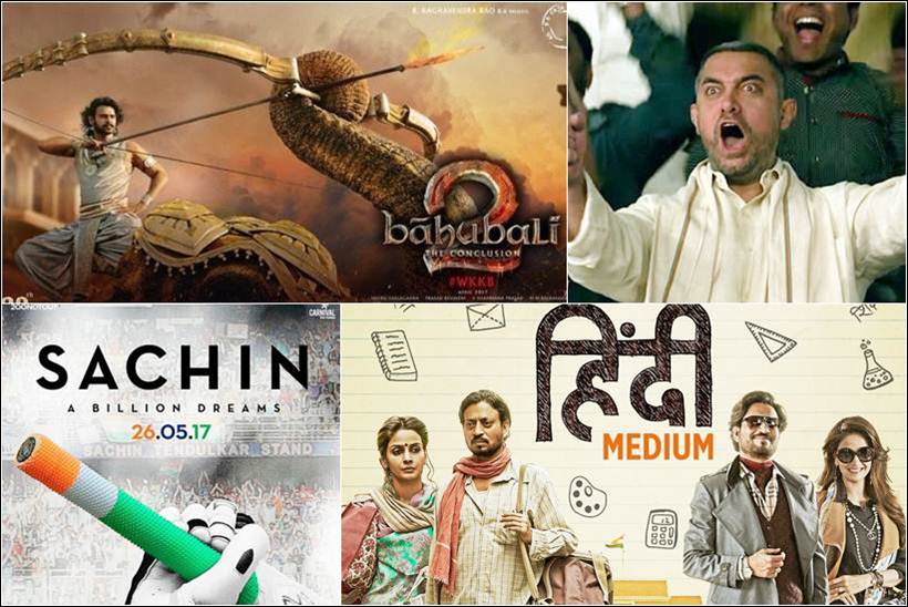 baahubali 2, dangal box office, raees box office, hindi medium box office