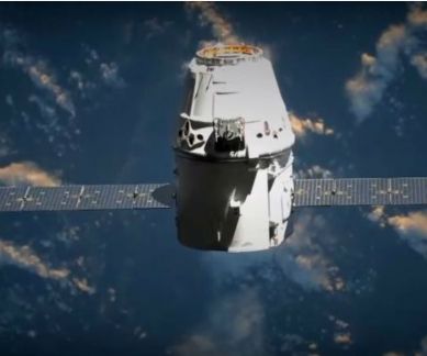 Space X Dragon capsule, Space shuttle Atlantis, NASA Kennedy Space Centre, SpaceX recycling effort, first recycled booster, Live experiments, SS John Glen, Science, Science news