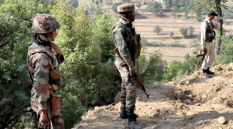 jammu kashmir violence, JK attack, jk firing, pakistan army opens fire, exchange of fire, Indian army, pakistani troops, indian express