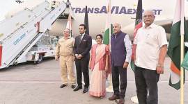 sushma swaraj, external affairs minister, ariana flight