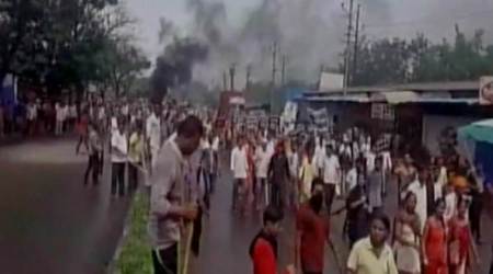 Maharashtra farmers protest, Farmers, framers protests, Thane Maharashtra violence, Thane-Badlapur highway,