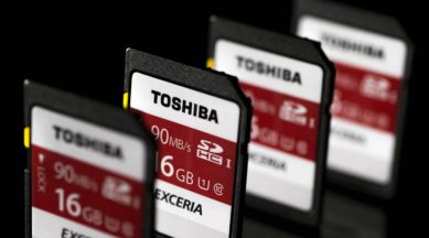 Apple Inc, Amazon, Foxconn, Toshiba Corp's semiconductor business, Japanese unit Sharp Corp, second largest NAND chip maker,