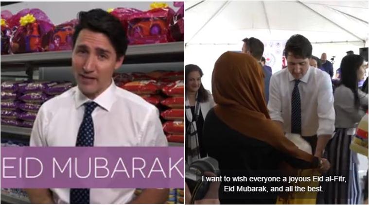 WATCH: Justin Trudeau wished everyone Eid Mubarak and 