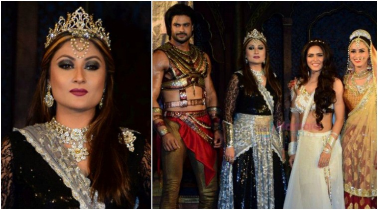 Urvashi Dholakia, Urvashi Dholakia chandrakanta, Urvashi Dholakia queen iravati, chandrakanta cast, chandrakanta colors