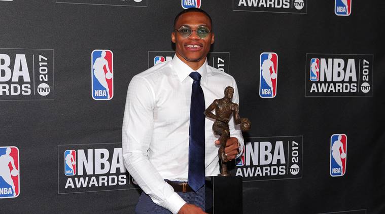 NBA Awards: Russell Westbrook named MVP after historic season | Sport ...