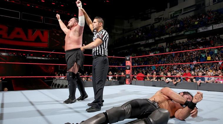 WWE Raw Results: Samoa Joe takes apart Seth Rollins | Wwe-wrestling ...