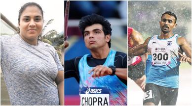 Asian Athletics Championships 2017, Manpreet Kaur, Nirmala Sheoran, Neeraj Chopra, Muhammed Anas, Ajay Kumar Saroj, Sudha Singh, Swapna Barman, Indian Express