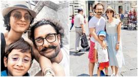 Aamir Khan, Aamir Khan family vacation, Aamir Khan Kiran Rao Azad Rao Khan, Kiran Rao, Azad Rao Khan, Aamir Khan vacation, Thugs Of Hindostan, Aamir Khan holiday photos