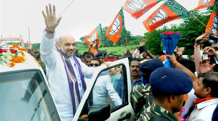 Amit Shah attacks Naveen Patnaik for keeping Odisha ‘backward’ | India ...