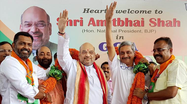 Amit Shah, Amit Shah Goa reception, Amit Shah Goa public meeting, Bombay HC Amit Shah