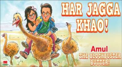 Har Jagga Khao': Amul's cartoon on Ranbir Kapoor, Katrina Kaif's Jagga  Jasoos is utterly mysterious | Trending News,The Indian Express
