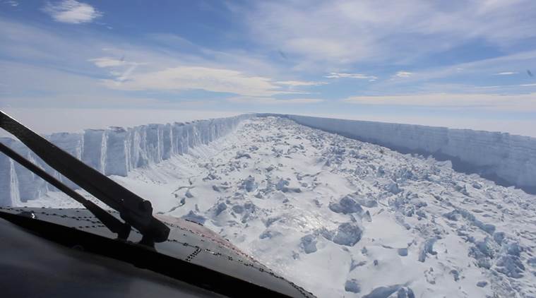 Giant iceberg breaking off Antarctica is worrisome, but glaciers behind