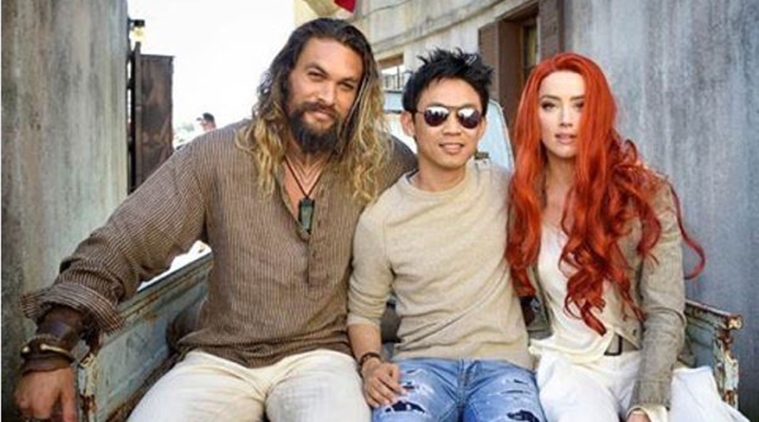 Aquaman Actor Amber Heard Posts Never Before Seen Picture From The Set Of The Film Starring Jason Momoa See Photo Entertainment News The Indian Express