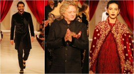 arjun rampal, Rohit Bal, Indian Couture Week, ICW 2017, Arjun Rampal walks for Rohit Bal, Arjun Rampal, Indian Express, Indian Express News
