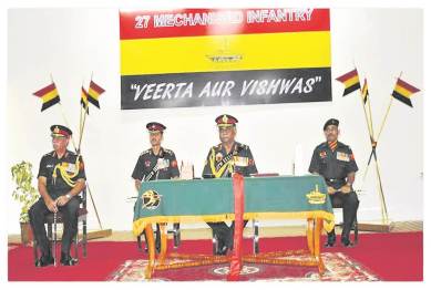 indian army, mechanised infantry regiment, maharashtra, bhusaval, 27th battalion, indian express