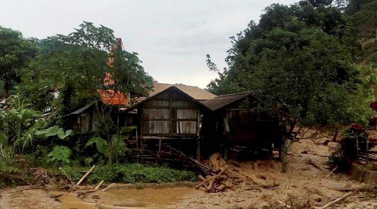 Arunachal pradesh floods, Arunachal floods, flash floods in Arunachal, flood relief fund, heavy rains in Arunachal, india news, indian express